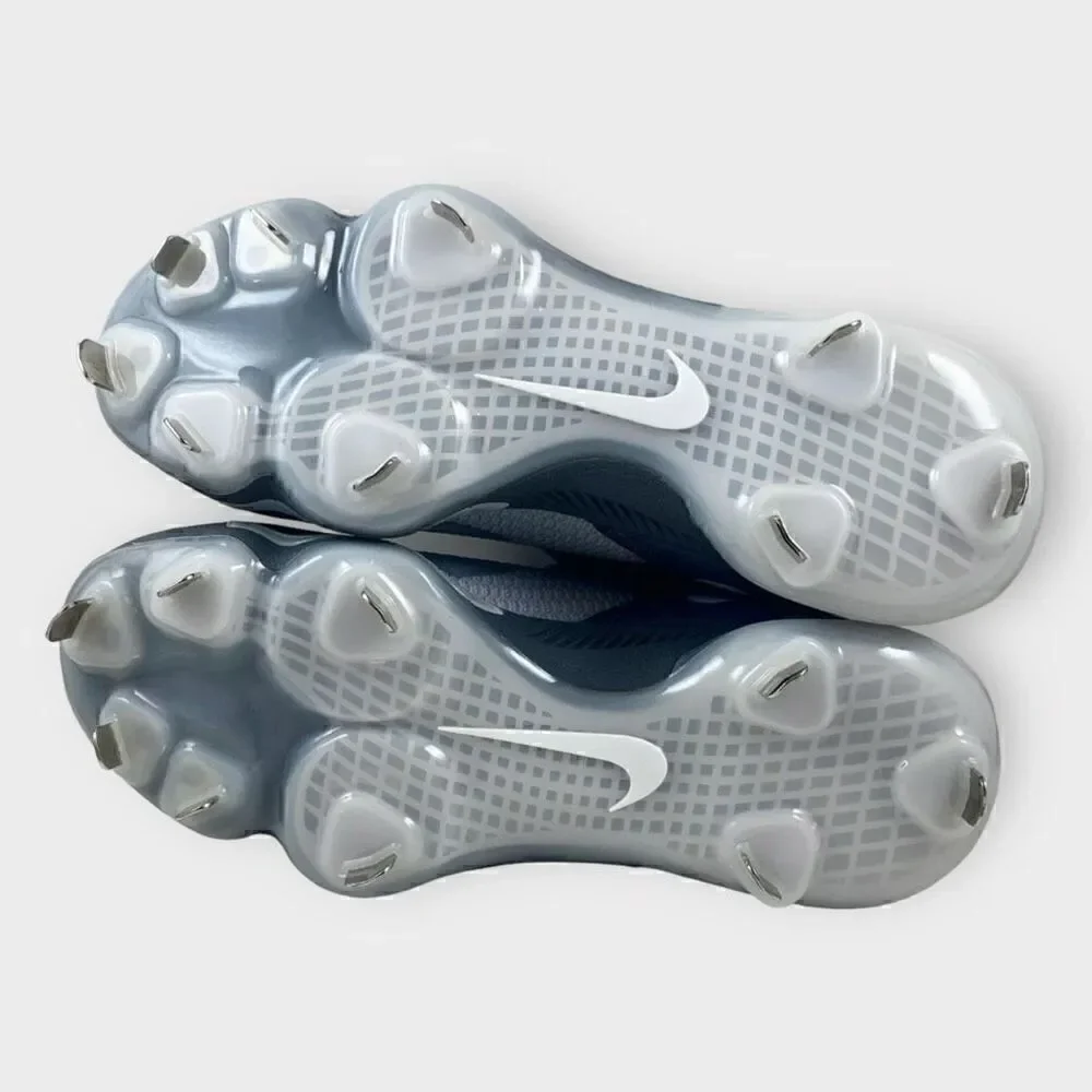 Nike Force Zoom Trout 8 Elite Grey Baseball Cleats Mens size 11.5 CZ5913-001 New